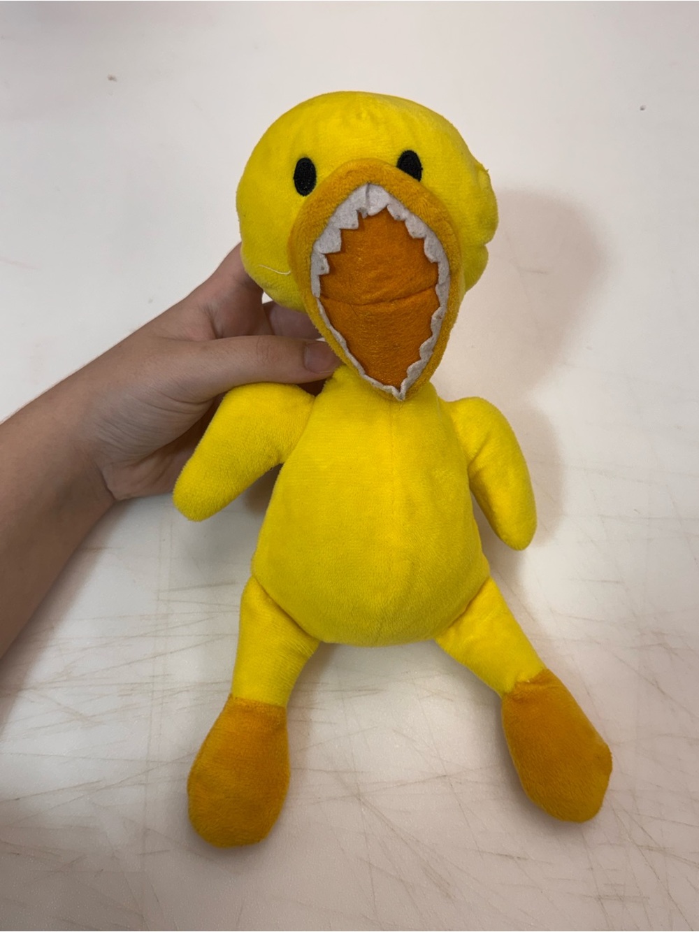 Yellow Duck Rainbow Friends Roblox Stuffed Animal Toy Indie Horror Game